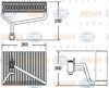 HELLA 8FV 351 331-251 Evaporator, air conditioning